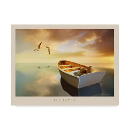 Carlos Casamayor 'The Lovers Boats' Canvas Art,24x32